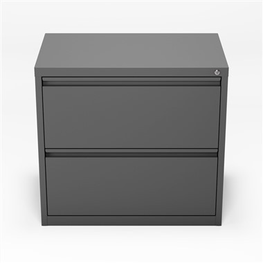 Lateral 2 Drawer Locking File Cabinet